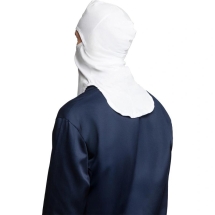 Балаклава (Подшлемник) ХАССП удлиненная для пищевого про-ва белая трикотаж