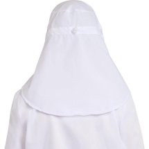 Балаклава (Подшлемник) ХАССП удлиненная Пищевое про-во белая Тиси