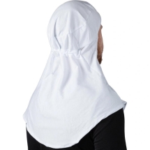 Балаклава (Подшлемник) ХАССП удлиненная с вентиляцией  Пищевое про-во белая трикотаж