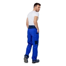 Брюки 'Мегаполис' василёк/т.синий