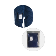 Брюки 'Азур' синий/черный