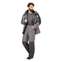 Костюм 'Финикс' серый/ т.серый (зимний)