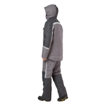 Костюм 'Финикс' серый/ т.серый (зимний)