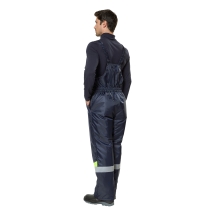 Костюм 'Комфорт' т.синий/неоновый (зимний)