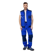 Жилет 'Мегаполис' василёк/т.синий