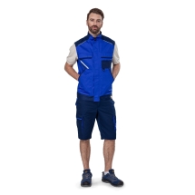 Жилет 'Мегаполис' василёк/т.синий